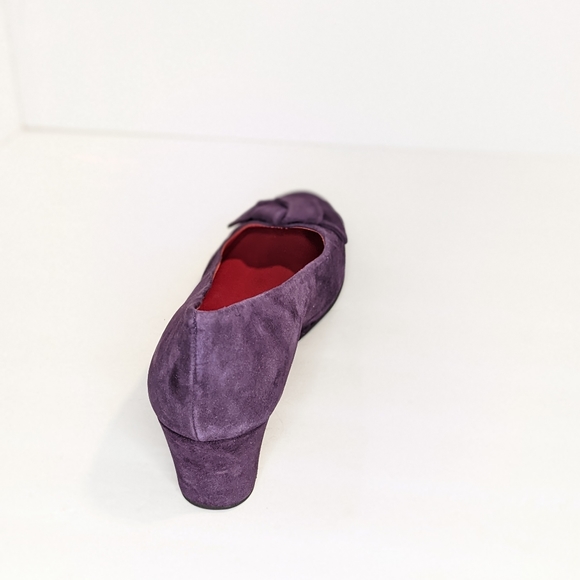 Vintage Rue du jour suede wedges - Picture 5 of 15